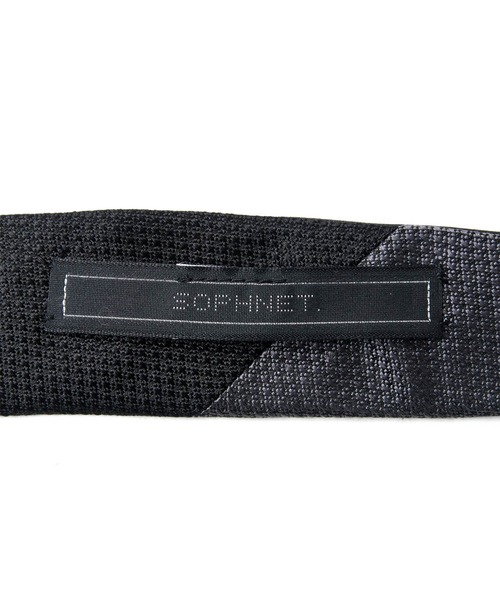 SOPHNET.(ソフネット)の「REVERSIBLE NECKTIE(ネクタイ・メンズ・ブラック/ネイビー・FREE)」の9枚目の写真