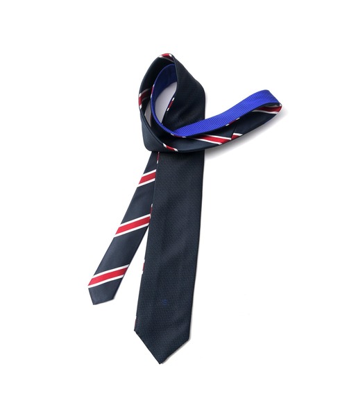 SOPHNET.(ソフネット)の「REVERSIBLE NECKTIE(ネクタイ・メンズ・ブラック/ネイビー・FREE)」の14枚目の写真