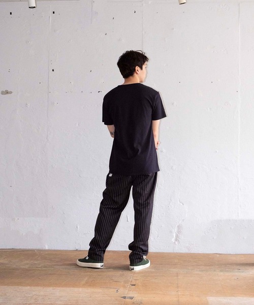 bonjour bonsoir（ボンジュール　ボンソワール）の「【bonjour bonsoir】ストライプシェフパンツ（その他パンツ・メンズ・ブラック系その他/チャコールグレー・S/M/L）」の17枚目の写真