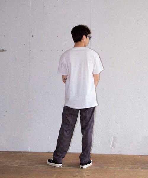 bonjour bonsoir（ボンジュール　ボンソワール）の「【bonjour bonsoir】ストライプシェフパンツ（その他パンツ・メンズ・ブラック系その他/チャコールグレー・S/M/L）」の12枚目の写真