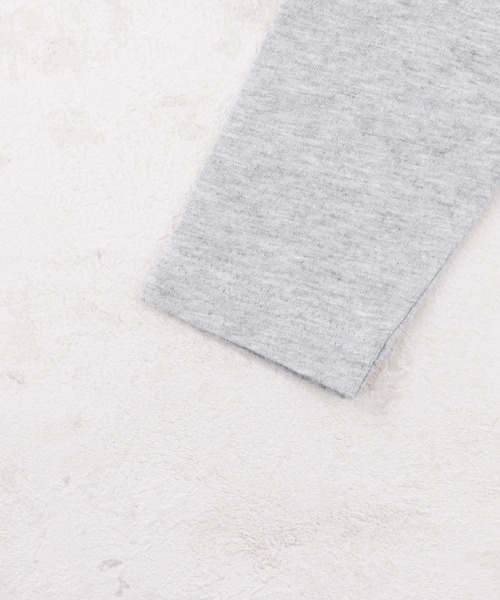 RAGMART（ラグマート）の「バイカラー切り替えTシャツ（Tシャツ/カットソー・キッズ・グレー/サックスブルー・90cm/95cm/80ｃｍ/70cm）」の7枚目の写真