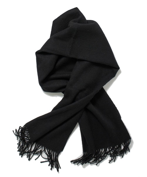 DRWCYS（ドロシーズ）の「ウォッシャブルウール無地ストール（ストール/ショール・レディース・ブラック/グレー/アイボリー・FREE）」の3枚目の写真