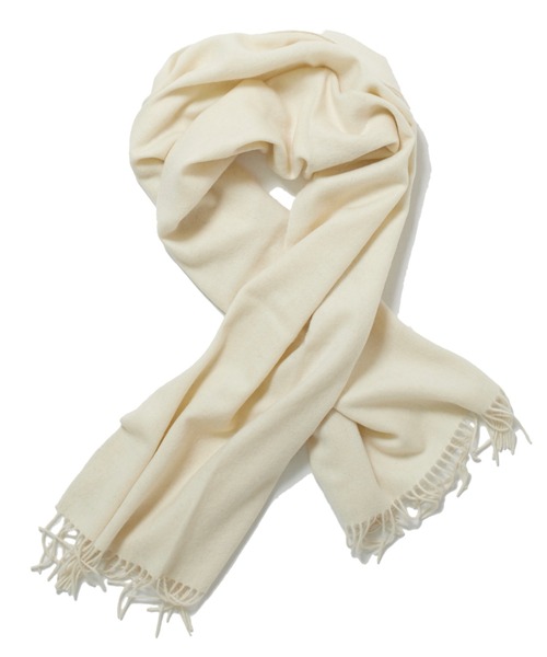 DRWCYS（ドロシーズ）の「ウォッシャブルウール無地ストール（ストール/ショール・レディース・ブラック/グレー/アイボリー・FREE）」の8枚目の写真