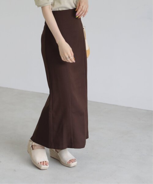 RAY CASSIN(レイカズン)の「パネルフィットスカート(スカート・レディース・ブラック/ブラウン/オレンジ・SMALL/MEDIUM)」の2枚目の写真