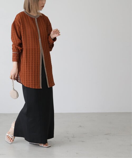 RAY CASSIN(レイカズン)の「パネルフィットスカート(スカート・レディース・ブラック/ブラウン/オレンジ・SMALL/MEDIUM)」の5枚目の写真