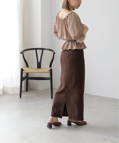 RAY CASSIN(レイカズン)の「パネルフィットスカート(スカート・レディース・ブラック/ブラウン/オレンジ・SMALL/MEDIUM)」の15枚目の写真