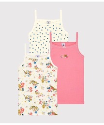 プリントキャミソール３枚組