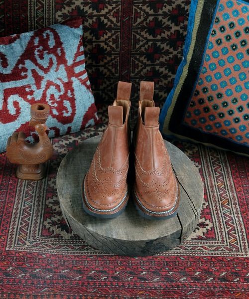 JUCO.（ジュコ）の「門番に寄りそうブーツ（ブーツ・レディース・キャメル・23.5/24/24.5/23/25）」の7枚目の写真