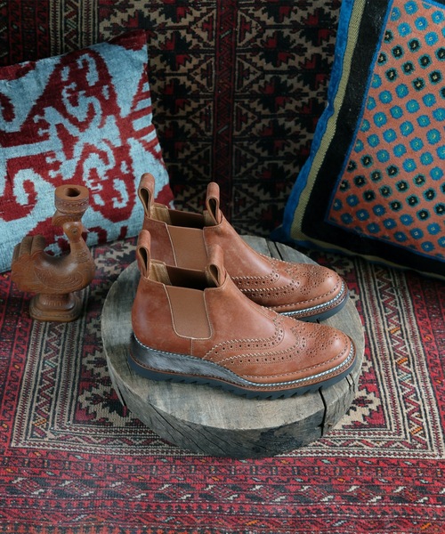 JUCO.（ジュコ）の「門番に寄りそうブーツ（ブーツ・レディース・キャメル・23.5/24/24.5/23/25）」の10枚目の写真