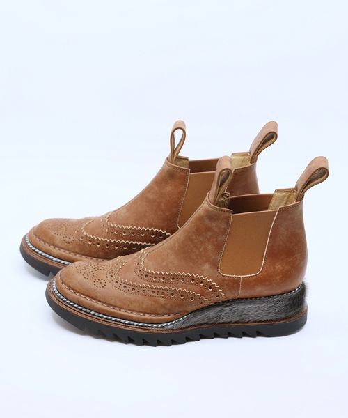 JUCO.（ジュコ）の「門番に寄りそうブーツ（ブーツ・レディース・キャメル・23.5/24/24.5/23/25）」の14枚目の写真