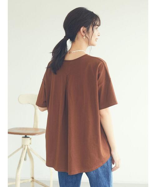 CRAFT STANDARD BOUTIQUE(クラフトスタンダードブティック)の「プルオーバー2 *(Tシャツ/カットソー・レディース・アイボリー/ブラック/ピンク/レッド系その他5/ブラウン/マスタード/グリーン/ブルー系その他7・M/L)」の14枚目の写真