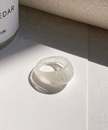 juweel | ワイド マーブル アクリルリング(リング)