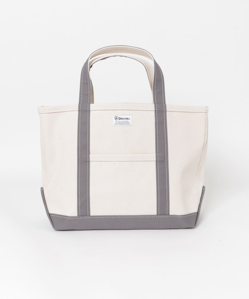 URBAN RESEARCH DOORS(アーバンリサーチドアーズ)の「ORCIVAL キャンバストートバッグ M(トートバッグ・レディース・ブラウン/ブラック/グレー・ONE)」の4枚目の写真