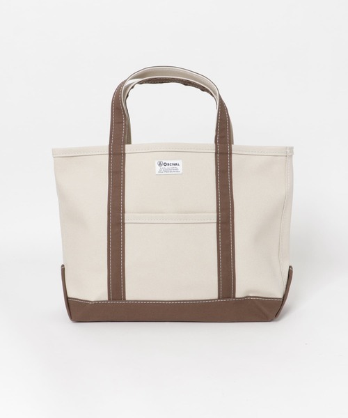 URBAN RESEARCH DOORS(アーバンリサーチドアーズ)の「ORCIVAL キャンバストートバッグ M(トートバッグ・レディース・ブラウン/ブラック/グレー・ONE)」の8枚目の写真