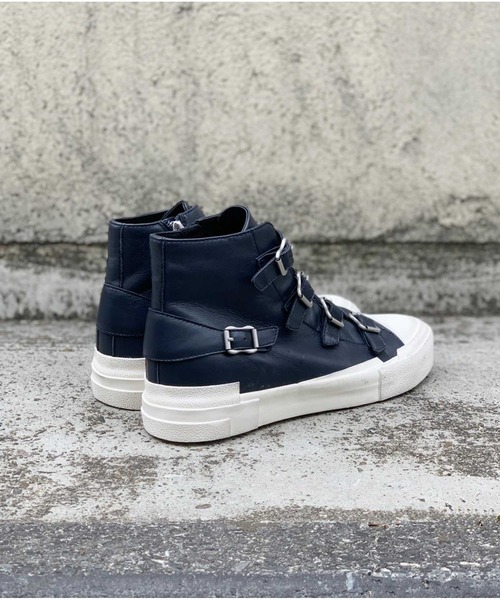 ASH（アッシュ）の「【GANG】レザーハイカットスニーカー（スニーカー・レディース・ブラック×レッド/ネイビー/レッド/ブラック×カーキ・35/36/37/38/39）」の11枚目の写真