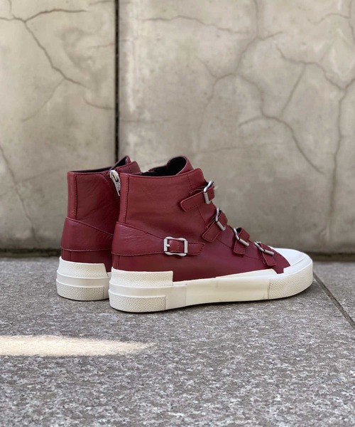 ASH（アッシュ）の「【GANG】レザーハイカットスニーカー（スニーカー・レディース・ブラック×レッド/ネイビー/レッド/ブラック×カーキ・35/36/37/38/39）」の13枚目の写真
