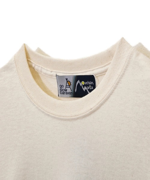 go slow caravan(ゴースローキャラバン)の「MountainMania/マウンテンマニア MountainManiaxGSC LONG SLEEVES TEE ANIMAL(Tシャツ/カットソー・メンズ・ブラック/サンドベージュ/ナチュラル・MEDIUM/LARGE/X-LARGE)」の6枚目の写真