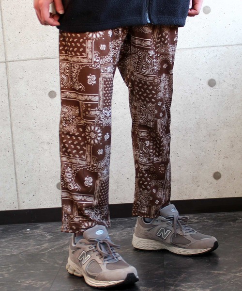 SHISKY(シスキー)の「ペイズリー9分丈シェフパンツ(その他パンツ・メンズ・ブラック/ベージュ/ブラウン/グレー/チャコール・M/L/XL)」の20枚目の写真