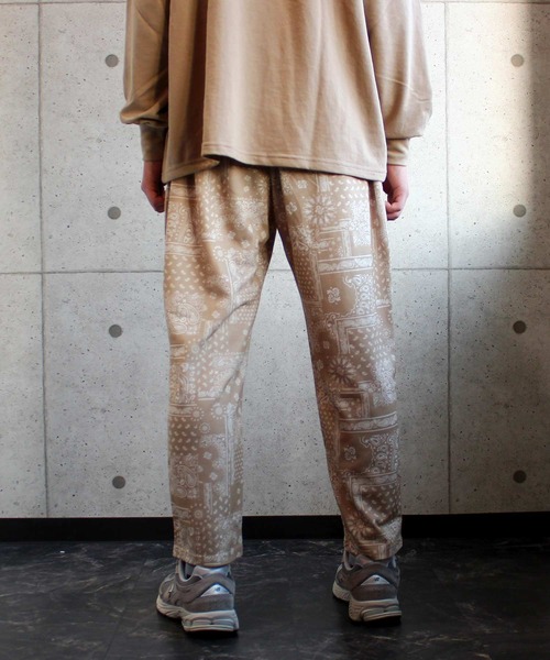 SHISKY(シスキー)の「ペイズリー9分丈シェフパンツ(その他パンツ・メンズ・ブラック/ベージュ/ブラウン/グレー/チャコール・M/L/XL)」の18枚目の写真