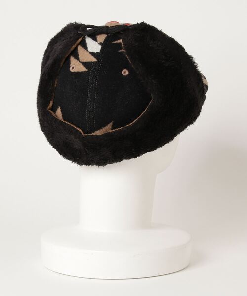 PENDLETON（ペンドルトン）の「ST:PENDLETON PD MULTI BOMBER CAP（キャップ・レディース・ブラック/ターコイズブルー/ベージュ・FREE）」の15枚目の写真