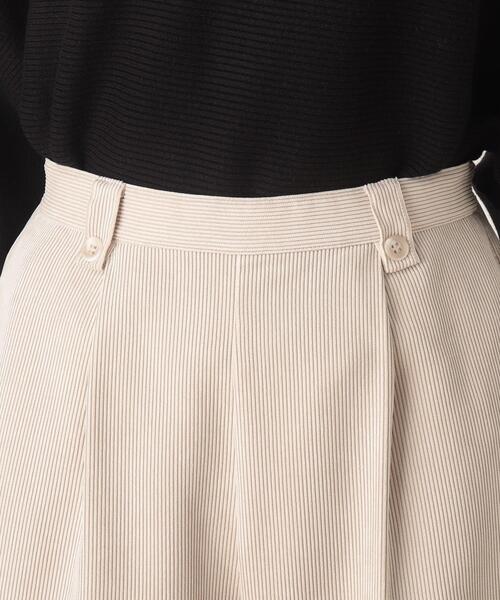 DRESKIP(ドレスキップ)の「◆コ-ディロイワイドパンツ(その他パンツ・レディース・ダークグレー/オフホワイト/グレー系その他・02/04/03)」の7枚目の写真