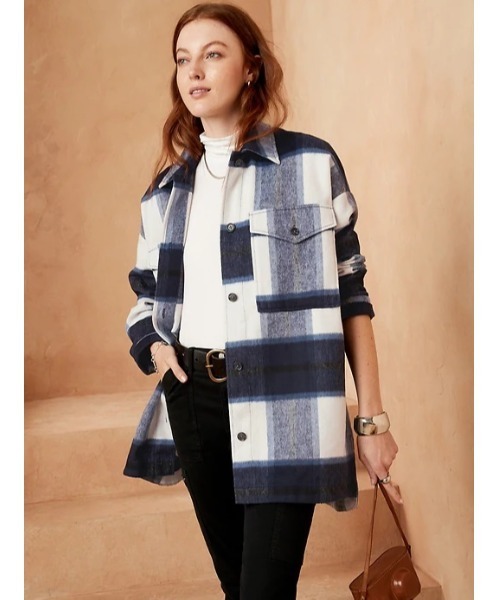 【BANANA REPUBLIC FACTORY STORE】コージーシャツジャケット