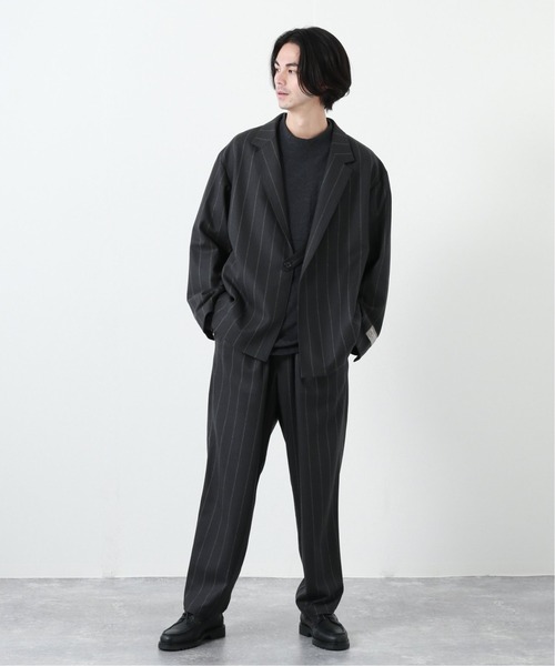 SLOW(スロウ)の「SLOW バギー テーパードパンツ(その他パンツ・メンズ・ベージュ/ネイビー/ブラウン/グレー・MEDIUM/LARGE)」の10枚目の写真
