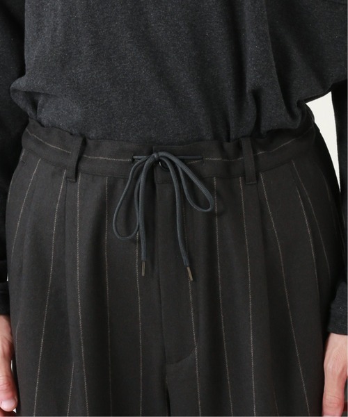 SLOW(スロウ)の「SLOW バギー テーパードパンツ(その他パンツ・メンズ・ベージュ/ネイビー/ブラウン/グレー・MEDIUM/LARGE)」の18枚目の写真