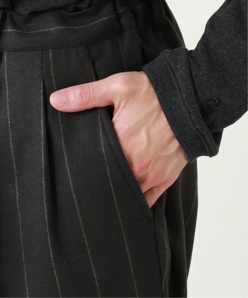 SLOW(スロウ)の「SLOW バギー テーパードパンツ(その他パンツ・メンズ・ベージュ/ネイビー/ブラウン/グレー・MEDIUM/LARGE)」の8枚目の写真