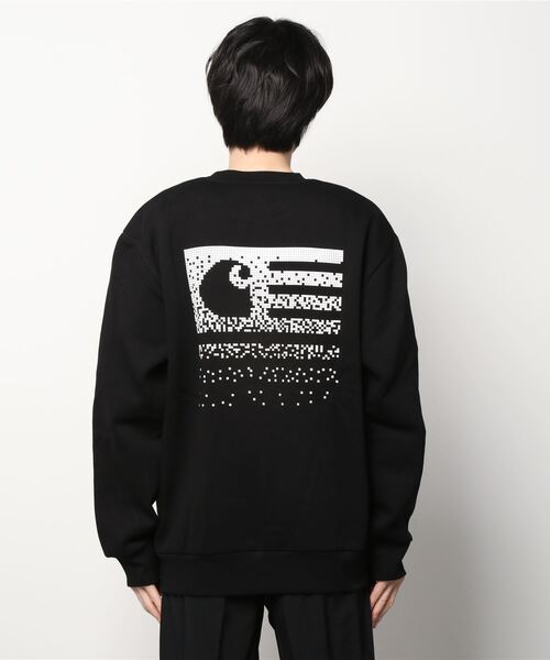 Carhartt(カーハート)の「Carhartt WIP/カーハートダブリューアイピー クルースウェット I029528(スウェット・メンズ・ブラウン/グレー/ブラック・XL/L/M)」の6枚目の写真