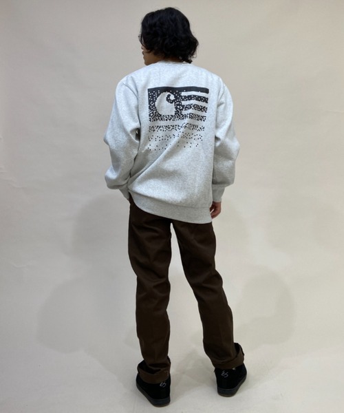 Carhartt(カーハート)の「Carhartt WIP/カーハートダブリューアイピー クルースウェット I029528(スウェット・メンズ・ブラウン/グレー/ブラック・XL/L/M)」の20枚目の写真