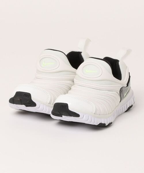 NIKE（ナイキ）の「《NIKE》ﾀﾞｲﾅﾓﾌﾘｰPS（スリッポン・キッズ・ピンク/ブラック×グリーン/ブラック/ブラック×レッド/ブラウン系その他/ブルー系その他/ピンク系その他/ブルー系その他2/グリーン系その他/パープル系その他/ピンク系その他2/オレンジ系その他/グレー系その他/ロイヤルブルー/ブラック系その他/オレンジ系その他2/パープル系その他2/ピンク系その他3/ホワイト×ブラック/ブラック×ブルー/ホワイト系その他/グレー系その他2/ブルー/その他1・19.0cm/17.0cm/18.0cm/22.0cm/20.0cm/21.0cm/20.5cm/17.5cm/18.5cm/19.5cm/21.5cm/16.5cm）」の2枚目の写真