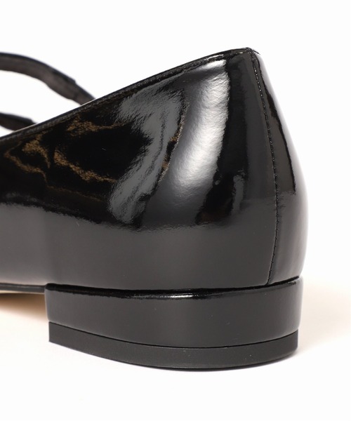 LE TALON スクエアクロシェストラップフラット 24cm ルタロン LE TALON