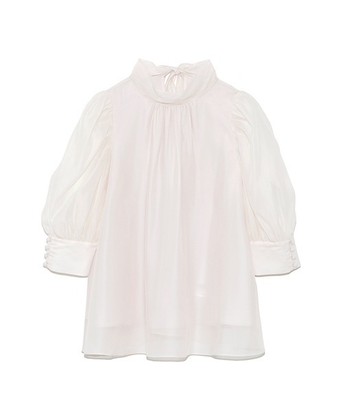 SNIDEL（スナイデル）の「オーガンジーブラウス（シャツ/ブラウス・レディース・オフホワイト/ホワイト系その他/ライトピンク・FREE）」の20枚目の写真