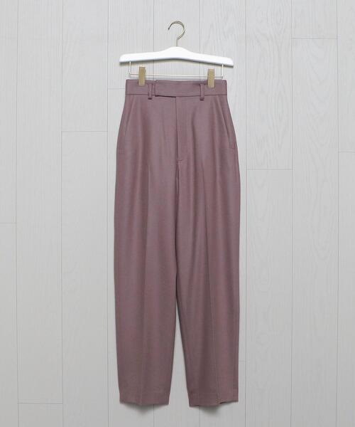 H　BEAUTY&YOUTH UNITED ARROWS（エイチビューティーアンドユースユナイテッドアローズ）の「＜H＞TROUSERS/パンツ（その他パンツ・レディース・パープル/クリーム・S/M）」の2枚目の写真