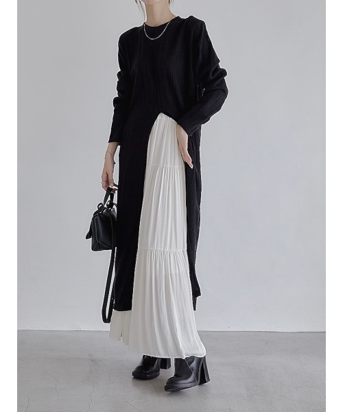 amel（エイメル）の「カットデザインワンピース（ワンピース・レディース・ブラック・FREE）」の10枚目の写真