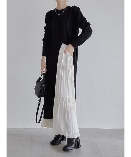 amel（エイメル）の「カットデザインワンピース（ワンピース・レディース・ブラック・FREE）」の18枚目の写真