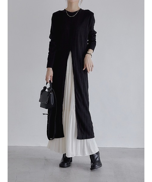 amel（エイメル）の「カットデザインワンピース（ワンピース・レディース・ブラック・FREE）」の16枚目の写真