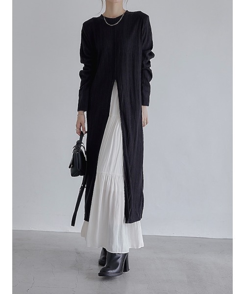 amel（エイメル）の「カットデザインワンピース（ワンピース・レディース・ブラック・FREE）」の11枚目の写真