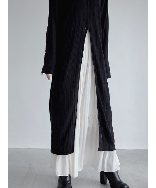 amel（エイメル）の「カットデザインワンピース（ワンピース・レディース・ブラック・FREE）」の9枚目の写真