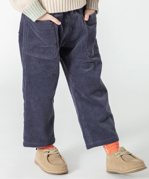 BREEZE（ブリーズ）の「コーデュロイビックポケットパンツ 10分丈（その他パンツ・キッズ・ベージュ/ネイビー・120/80/140/90/110/100/130）」の2枚目の写真