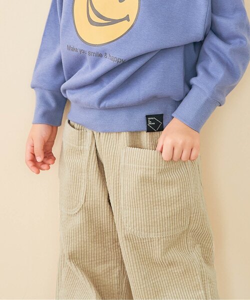 BREEZE（ブリーズ）の「コーデュロイビックポケットパンツ 10分丈（その他パンツ・キッズ・ベージュ/ネイビー・120/80/140/90/110/100/130）」の9枚目の写真