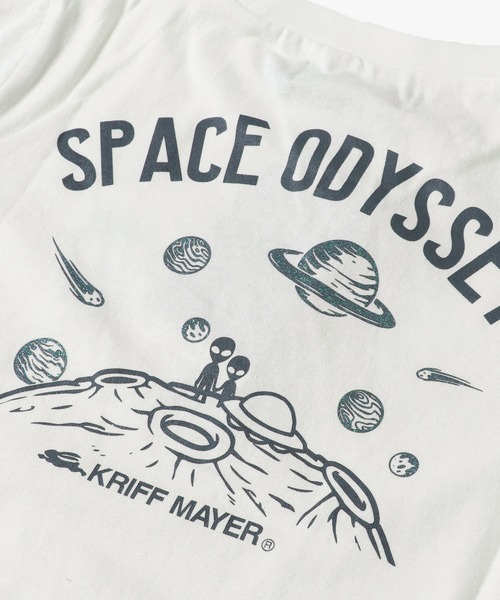 KRIFF MAYER Kid's Collection（クリフメイヤーキッズコレクション）の「ゆるJOIN-TEE（Tシャツ/カットソー・キッズ・ブルー/オリーブ/チャコール/オフホワイト・150/130/120/140/160/170）」の16枚目の写真