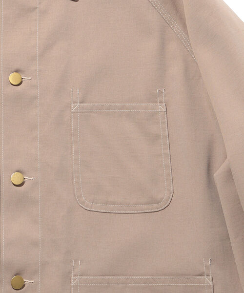 BEAMS ビームス  カバーオール　白 11182536791_D_2.jpg