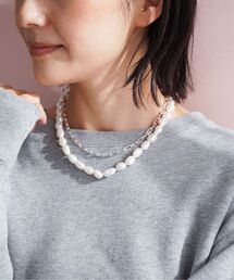 UNTITLED | 大粒バロックパールネックレス(ネックレス)