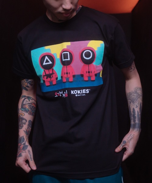 Bait Kokies イカゲーム Soldiers Maze Tee 217 Sqd Tee 004 Tシャツ カットソー Bait ベイト のファッション通販 Zozotown