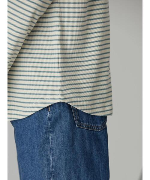 AMERICAN HOLIC（アメリカンホリック）の「マルチボーダーリブプルオーバー（Tシャツ/カットソー・レディース・ブラウン/アイボリー・M/L）」の10枚目の写真