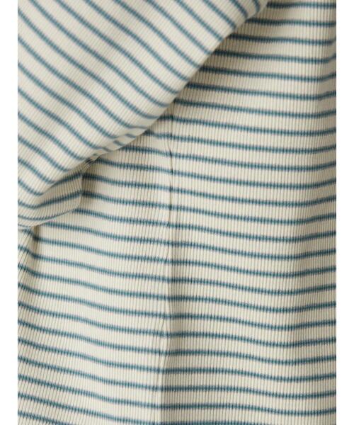 AMERICAN HOLIC（アメリカンホリック）の「マルチボーダーリブプルオーバー（Tシャツ/カットソー・レディース・ブラウン/アイボリー・M/L）」の3枚目の写真