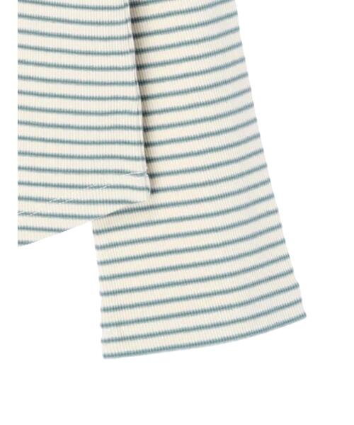 AMERICAN HOLIC（アメリカンホリック）の「マルチボーダーリブプルオーバー（Tシャツ/カットソー・レディース・ブラウン/アイボリー・M/L）」の22枚目の写真