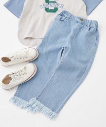 CIAOPANIC TYPY | 【KIDS】【TYPY DENIM】裾フリンジデニムパンツ(デニムパンツ)